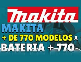 Ferramentas a Bateria Makita Mais de 770 Produtos