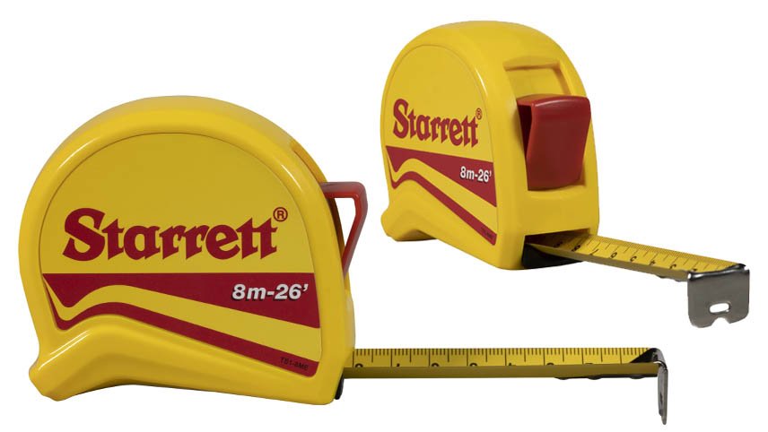 Trena de Bolso de 8 metros da Série Starrett KTS1-8M-S