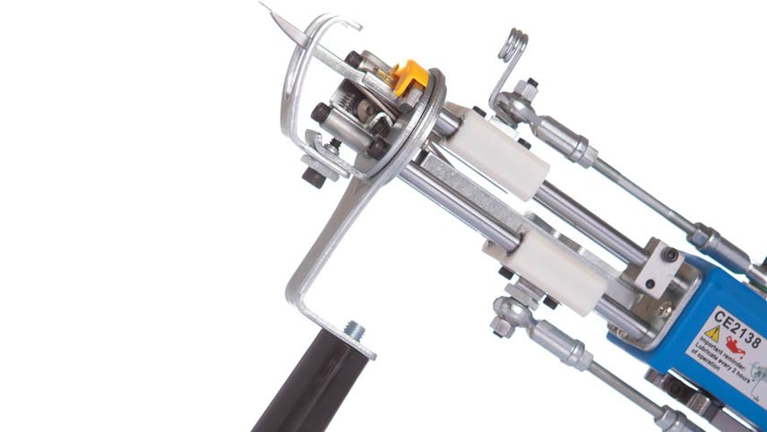 visão frontal da Nova Pistola de Tufting AK-V
