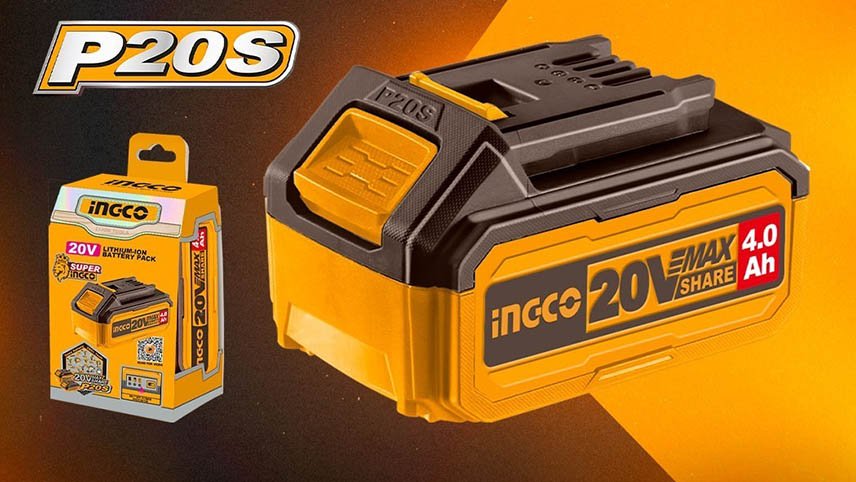 Novidade no Mercado: Bateria Íon-Lítio 4.0Ah INGCO