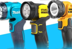 Iluminação de qualidade e alto desempenho Makita ML001G, Dewalt DCL040 e Stanley SCL020-B2
