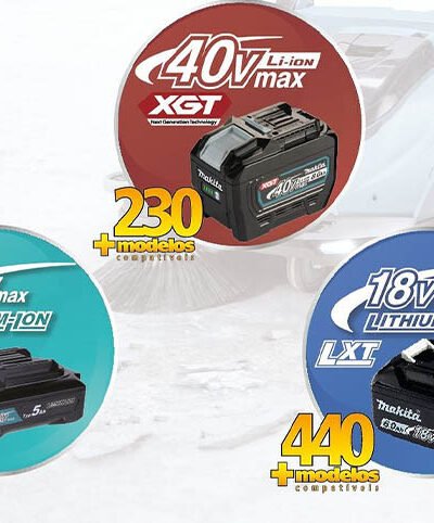 Ferramentas a Bateria Makita: Mais de 770 Produtos para Atender Todas as Necessidades