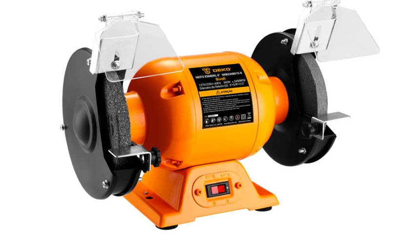 Moto Esmeril de Bancada 360W Bivolt DEKO DKBG36BD15-D