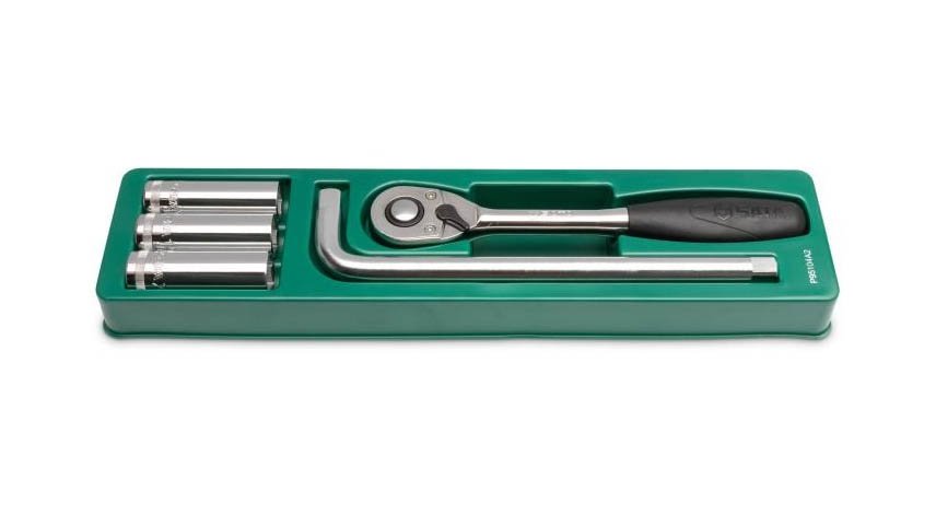 Caixa de Ferramentas Sanfonada SATA com 70 Peças – ST95104A70-6 7