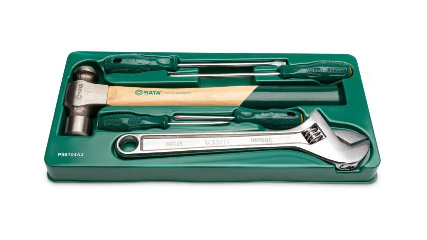 Caixa de Ferramentas Sanfonada SATA com 70 Peças – ST95104A70-6 8
