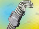 JOGO DE CHAVE TORX LONGA 9 peças HAMMER
